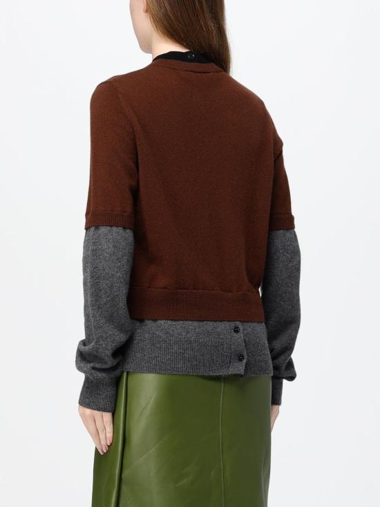 26FW 마르니 스웨터 GCMD0678Q0UFX331 MXM53 Brown - MARNI