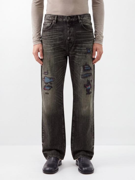 26FW 퍼플 브랜드 데님 팬츠 P001RRWB426 Black