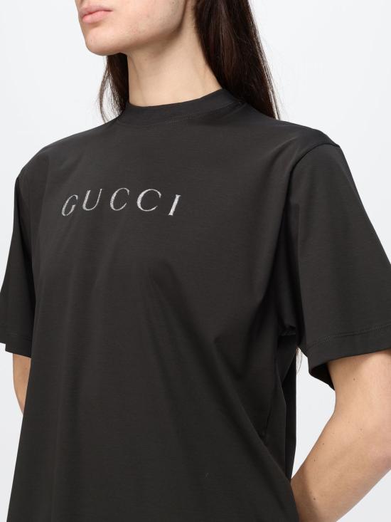 26FW 구찌 프린트 코튼 저지 티셔츠 A0097MXJH3Z 1142 Multicolor - GUCCI