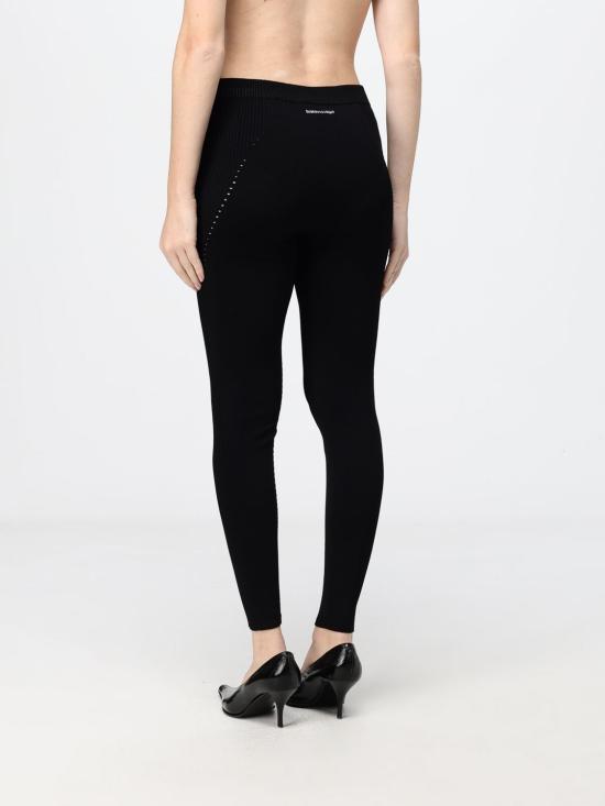 26FW 발렌시아가 테크웨어 비스코스 레깅스 875633T5355 1000 Black - BALENCIAGA