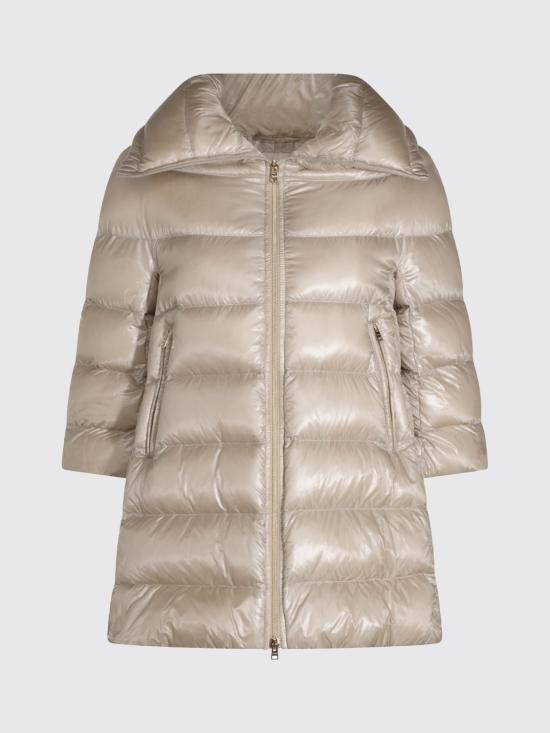 26FW 에르노 클레오페 A-쉐입 다운 코트 PI0001DIC12017Z 1985 Cream - HERNO