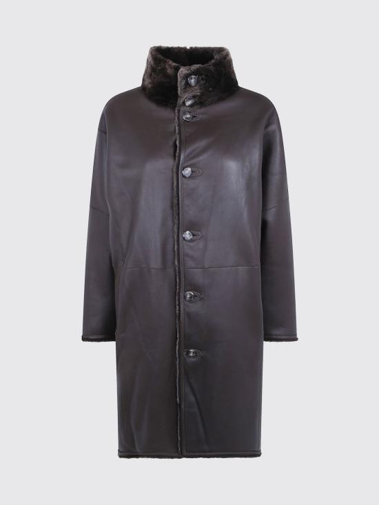 26FW 이브살로몬 코트 27W27WYM60096MERL A2338 Black - YVES SALOMON