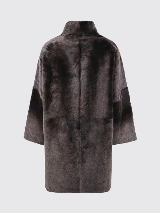 26FW 이브살로몬 코트 27W27WYM60096MERL A2338 Black - YVES SALOMON