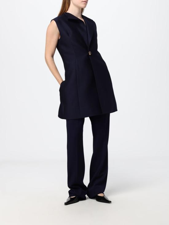 26FW 발렌시아가 A라인 미니 드레스 A00293TUT22 8065 Navy - BALENCIAGA