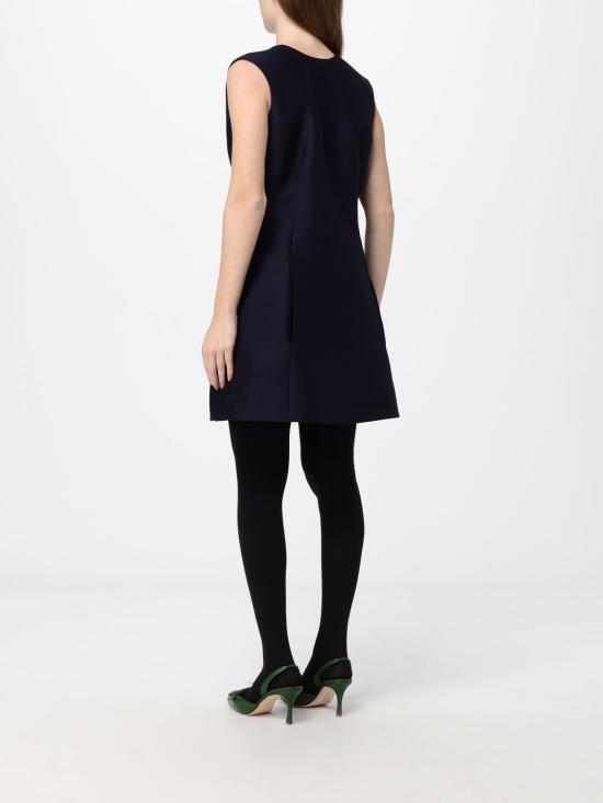 26FW 발렌시아가 A라인 미니 드레스 A00293TUT22 8065 Navy - BALENCIAGA
