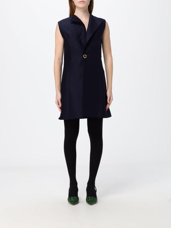 26FW 발렌시아가 A라인 미니 드레스 A00293TUT22 8065 Navy