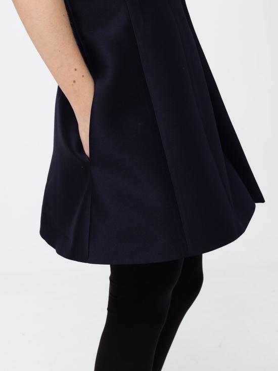 26FW 발렌시아가 A라인 미니 드레스 A00293TUT22 8065 Navy - BALENCIAGA