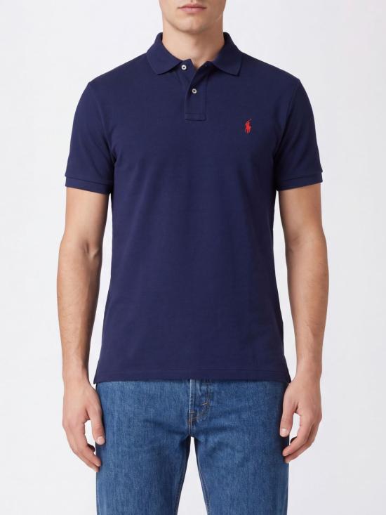 26FW 폴로 랄프로렌 폴로 티셔츠 710795080 007 Navy