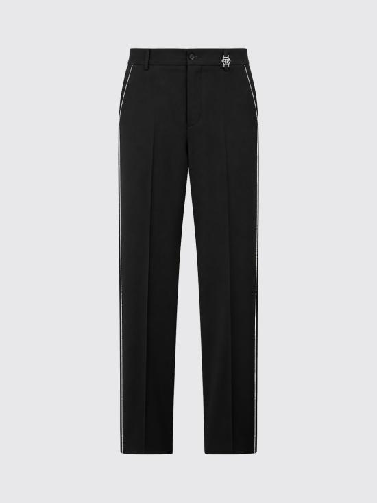 26FW 필립 플레인 팬츠 AAFCMRT1749PTE022N 02 Black - PHILIPP PLEIN