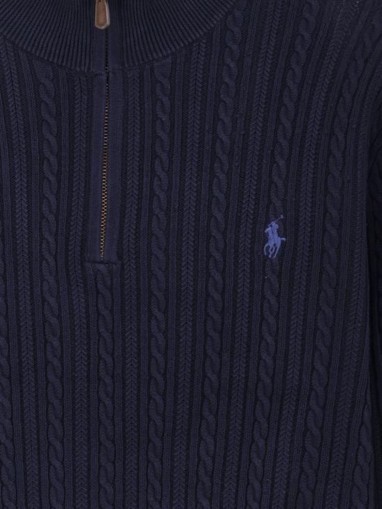 26FW 폴로 랄프로렌 집업 니트 710B26776 001 Navy - POLO RALPH LAUREN