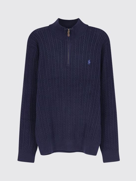 26FW 폴로 랄프로렌 집업 니트 710B26776 001 Navy - POLO RALPH LAUREN