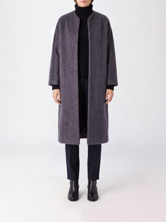 26FW 막스마라 MXSFEBO 페보 오버사이즈 코트 2621016573600 003 Grey
