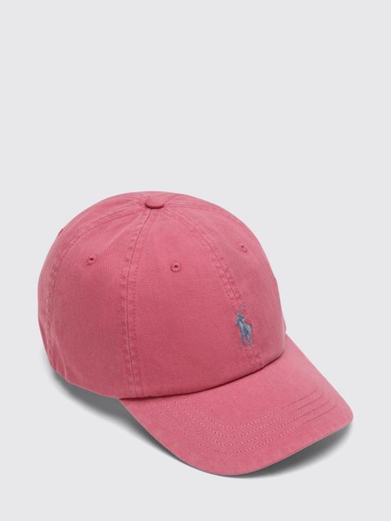 26FW 폴로 랄프로렌 클래식 로고 자수 스포츠 볼캡 710667709 529 Pink