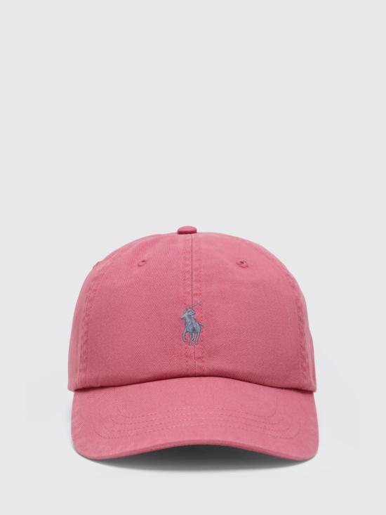 26FW 폴로 랄프로렌 클래식 로고 자수 스포츠 볼캡 710667709 529 Pink - POLO RALPH LAUREN