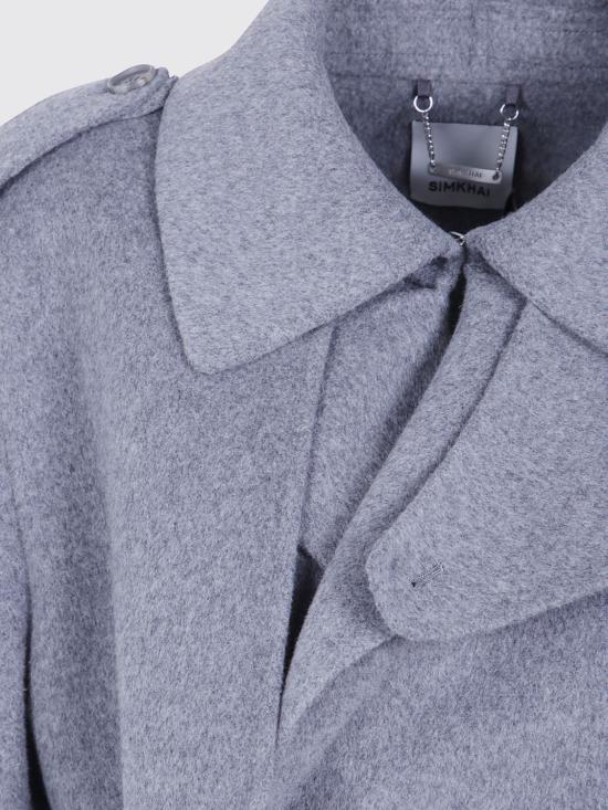 26FW 심카이 코트 5257050WL HEATHER Grey - SIMKHAI
