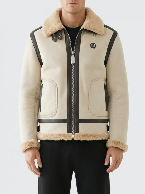 26FW 필립 플레인 코트 FAFCMRB3103PTE003N 06 Beige