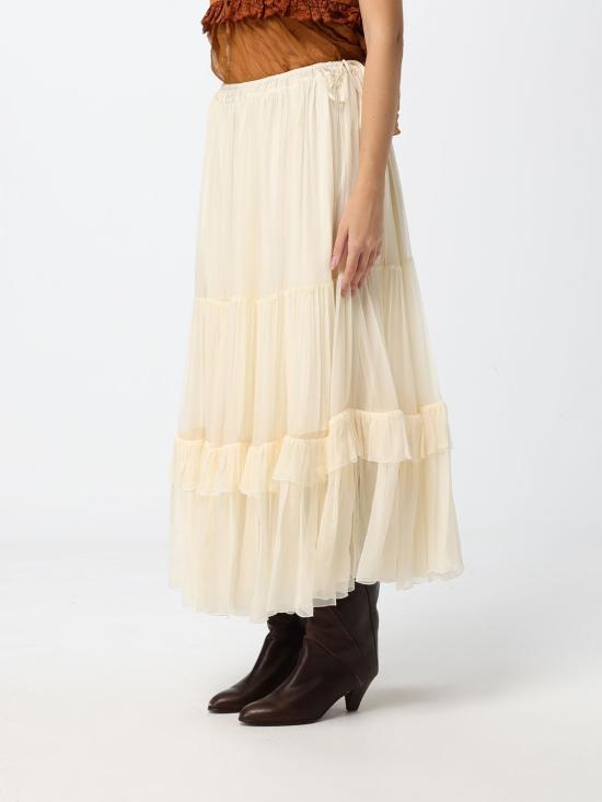 26FW 끌로에 스커트 CH26WJU20001 114 White - CHLOE