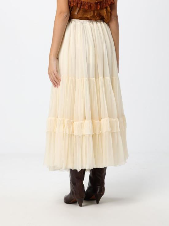 26FW 끌로에 스커트 CH26WJU20001 114 White - CHLOE