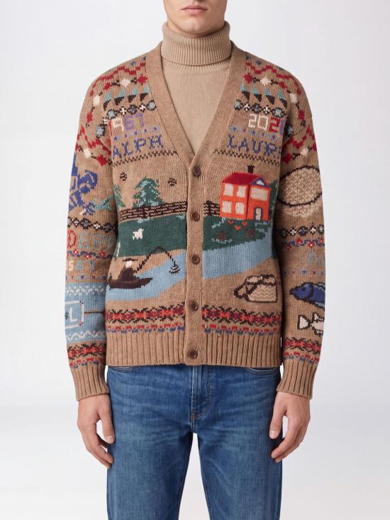 26FW 폴로 랄프로렌 가디건 710B23902 001 Beige