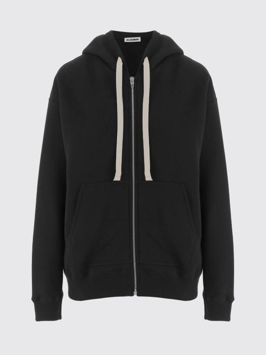 26FW 질샌더 스웨터 J02HG0106J20128 001 Black - JIL SANDER