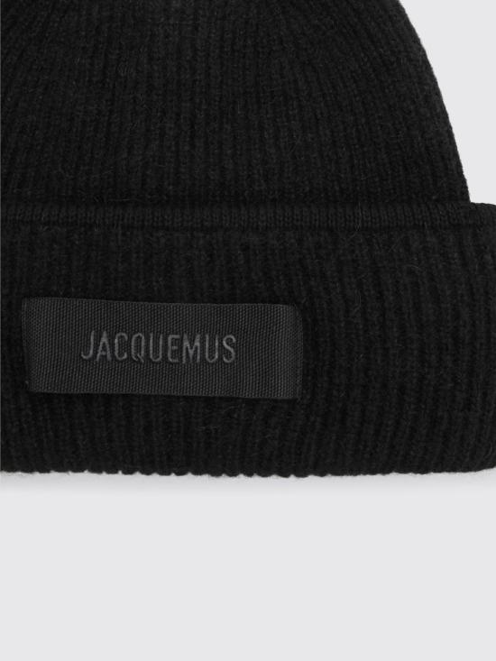 26FW 자크뮈스 비니 ACU00666UAK00227 990 Black - JACQUEMUS