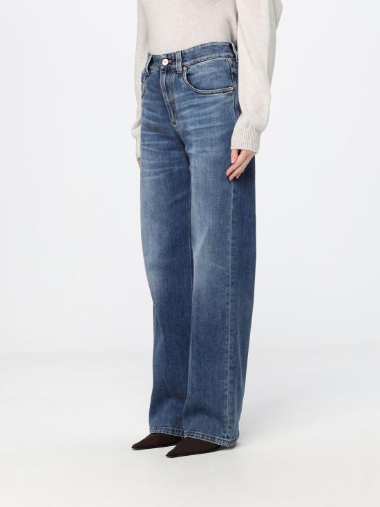 26FW 브루넬로 쿠치넬리 데님 팬츠 MP114P4006 C8986 Navy - BRUNELLO CUCINELLI