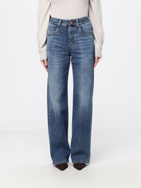 26FW 브루넬로 쿠치넬리 데님 팬츠 MP114P4006 C8986 Navy