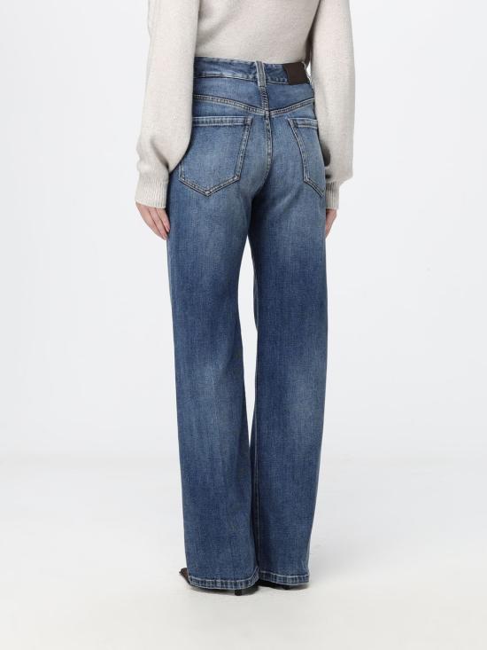 26FW 브루넬로 쿠치넬리 데님 팬츠 MP114P4006 C8986 Navy - BRUNELLO CUCINELLI