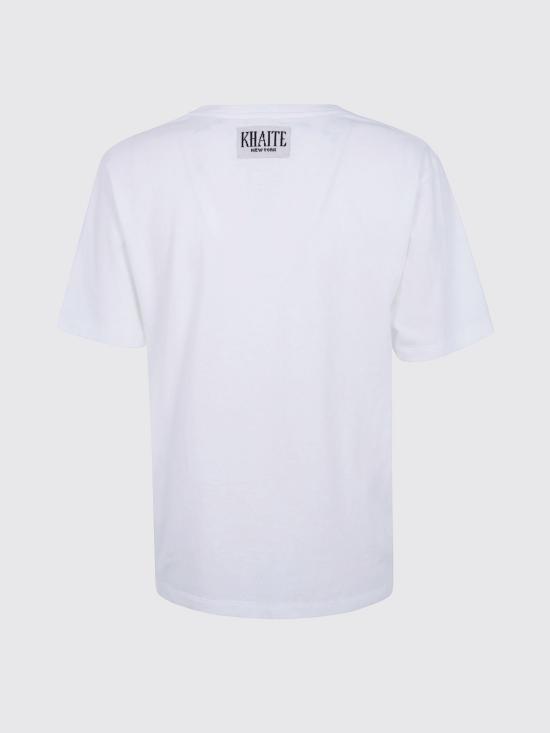 26FW 케이트 반팔 티셔츠 2196138 100 White - KHAITE