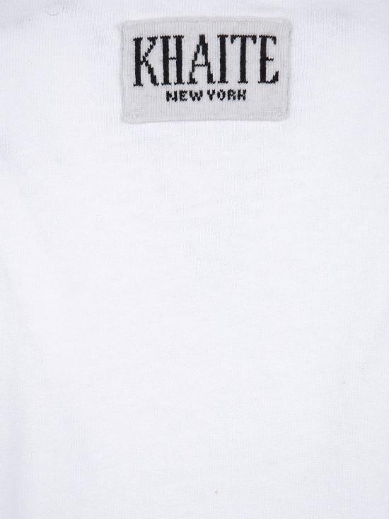 26FW 케이트 반팔 티셔츠 2196138 100 White - KHAITE