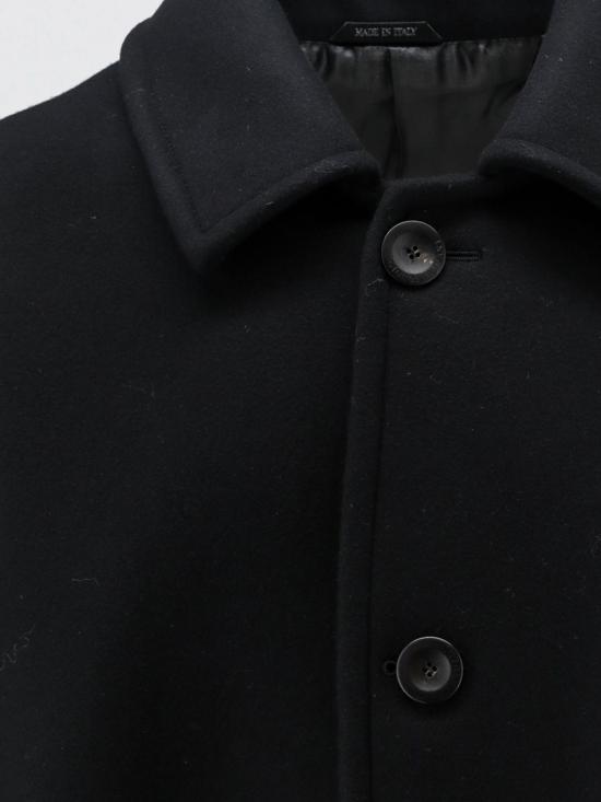 26FW 조르지오 아르마니 코트 GM004047TE16788 UC001 Black - GIORGIO ARMANI