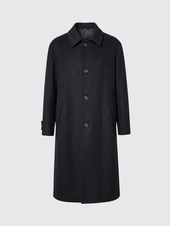 26FW 조르지오 아르마니 코트 GM004047TE16788 UC001 Black - GIORGIO ARMANI