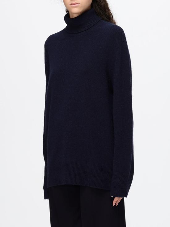 26FW 더로우 스텝니 울 캐시미어 터틀넥 5583SY184 DRN Navy - THE ROW