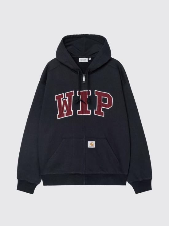 26FW 칼하트 WIP 후드 티셔츠 I034691 1C06 Navy - CARHARTT WIP