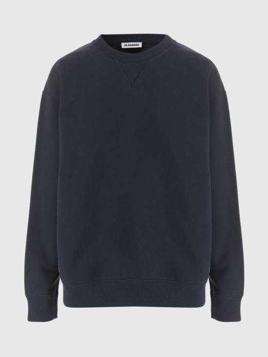 26FW 질샌더 스웨터 J02GU0122J20128 402 Navy - JIL SANDER