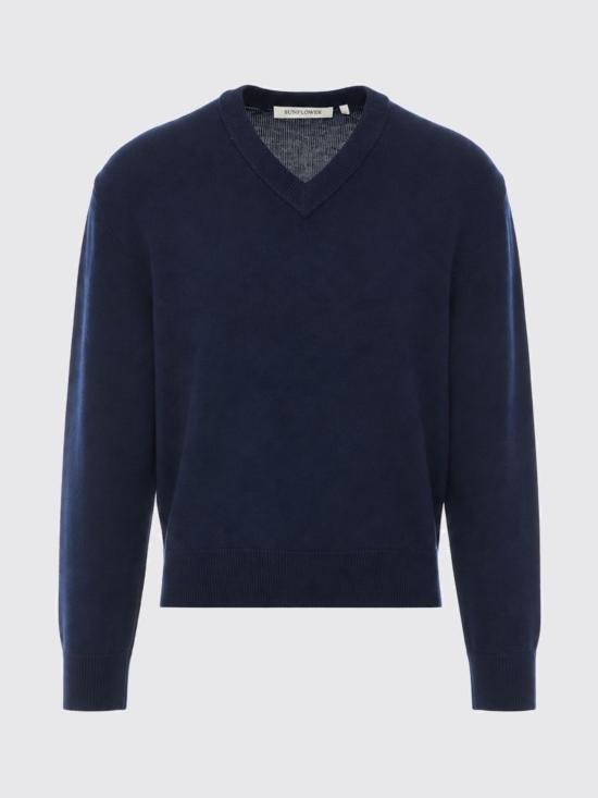 26FW 선플라워 스웨터 30393 NAVY Blue - SUNFLOWER