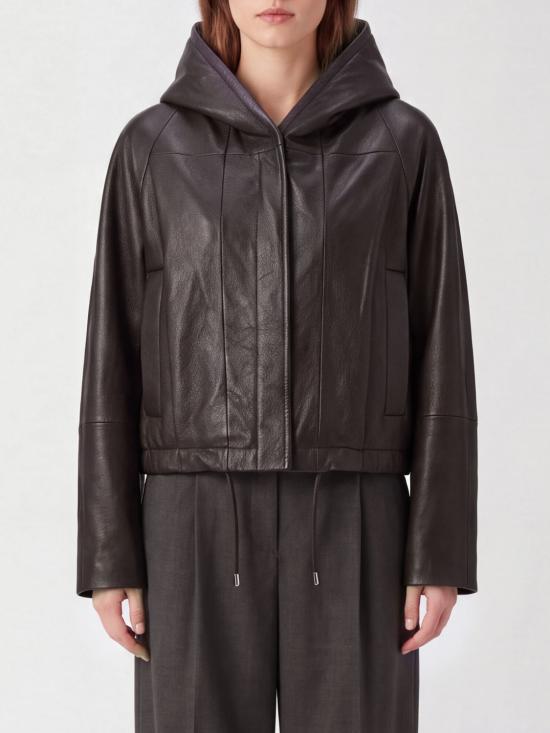 26FW 스포트막스 자켓 2622446012600 001 Brown