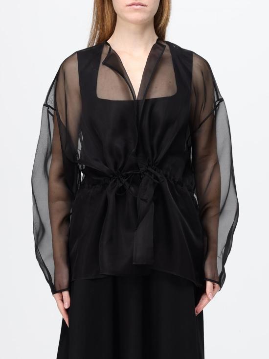 26FW 끄리다 자켓 EVAORGANZA Black