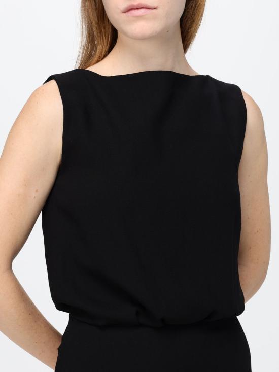 26FW 끄리다 롱 원피스 CLARISSACADY DI LANA Black - CRIDA