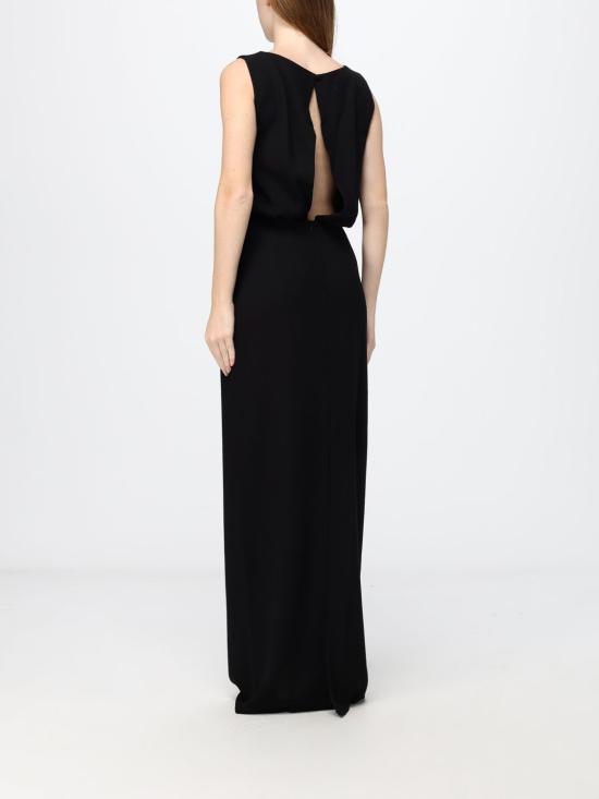 26FW 끄리다 롱 원피스 CLARISSACADY DI LANA Black - CRIDA