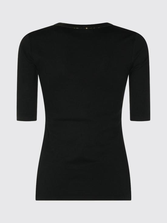 26FW 파비아나 필리피 반팔 티셔츠 JED216F603L896 825 Black - FABIANA FILIPPI