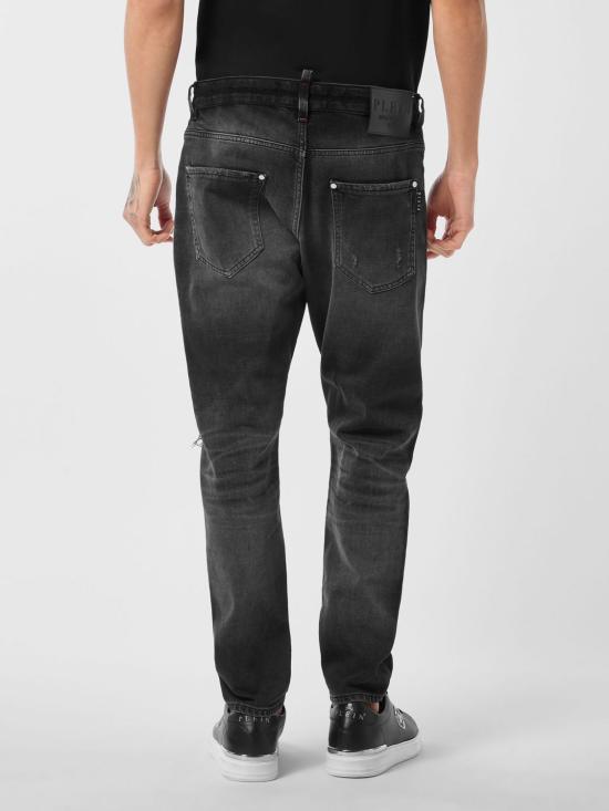 26FW 필립 플레인 데님 팬츠 FAECMDT4148PDE004N 02DL Black - PHILIPP PLEIN
