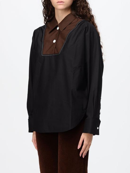 26FW 마르니 셔츠 TTMA0460J1UTCY65Z 00N99 Black - MARNI