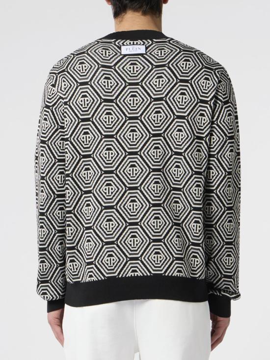 26FW 필립 플레인 스웨터 PAFCMKO1578PTE021N 02 Black - PHILIPP PLEIN