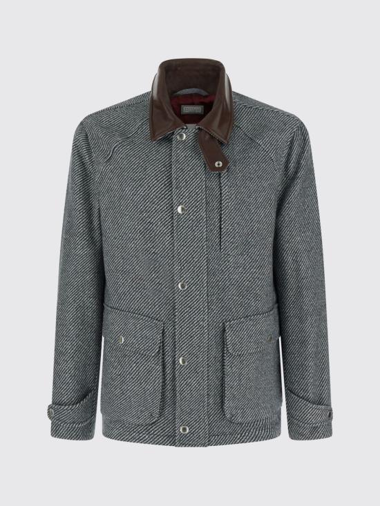 26FW 브루넬로 쿠치넬리 코트 MV4596382 C053 Grey - BRUNELLO CUCINELLI