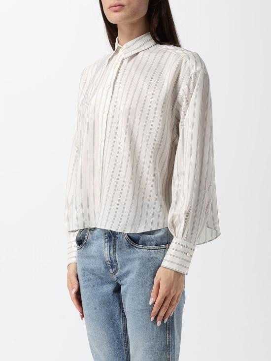 26FW 브루넬로 쿠치넬리 셔츠 MH770M2A06 C001 White - BRUNELLO CUCINELLI