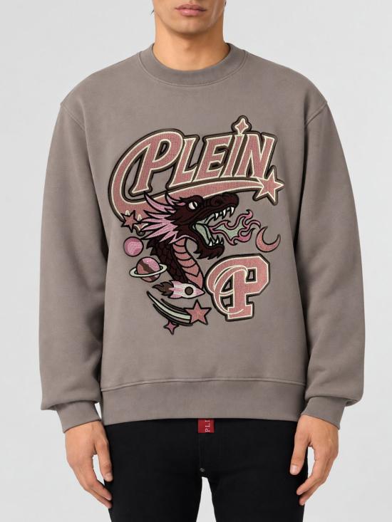 26FW 필립 플레인 긴팔 티셔츠 FAFCMJO1466PTE180N 06 Beige