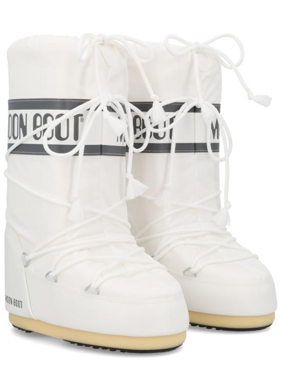 26FW 문부츠 아이콘 나일론 부츠 80D1400440 A001 WHITE - MOON BOOT
