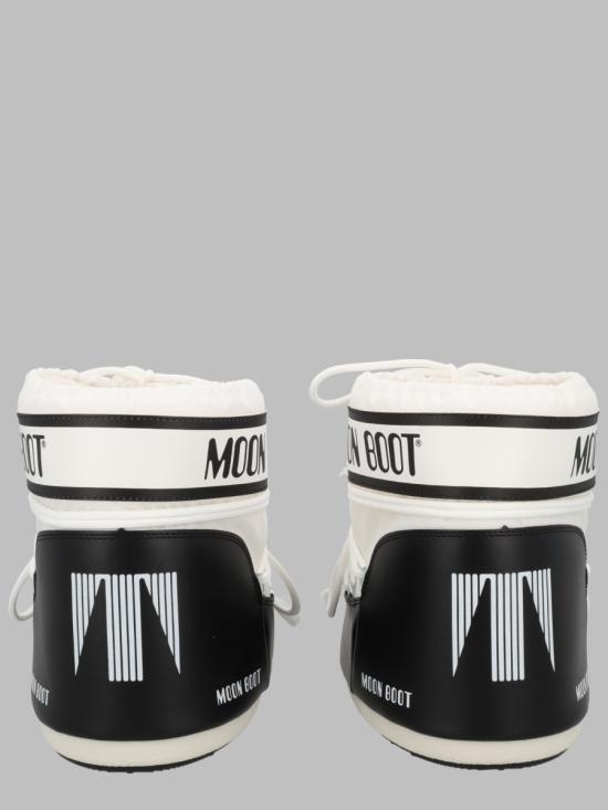 26FW 문부츠 아이콘 나일론 로우 부츠 80D1409340 A001 WHITE - MOON BOOT