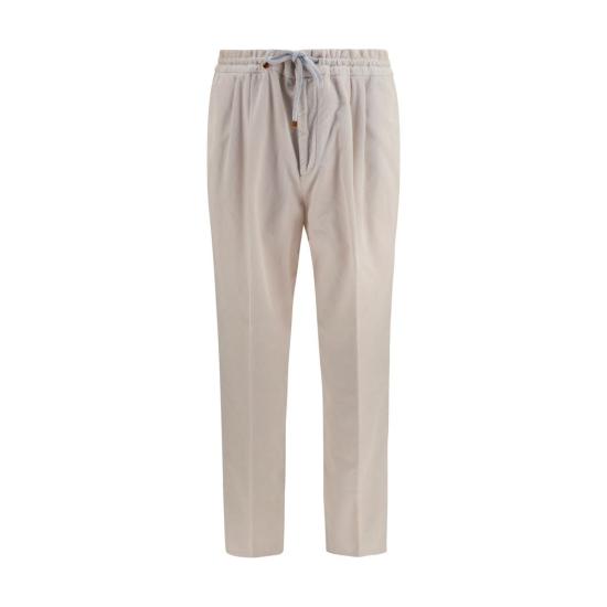 26FW 브루넬로 쿠치넬리 팬츠 BRM279NE1710C6332BB BEIGE